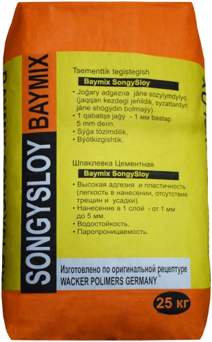 Baymix SongySloy 25 кг, цементная