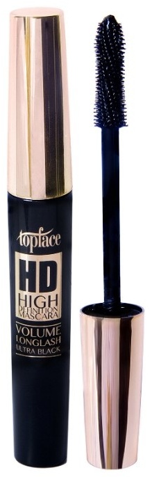 Тушь для ресниц Topface High Definition для объема, удлиняющая черный