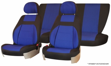 Auto4exloff V001-D4 Lada Priora 2008-2013 черный-синий