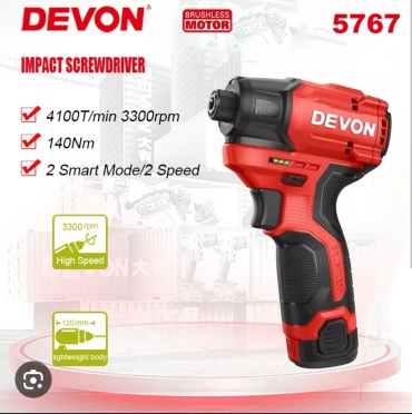 Devon винтоверт 5767-Li-12 12 В