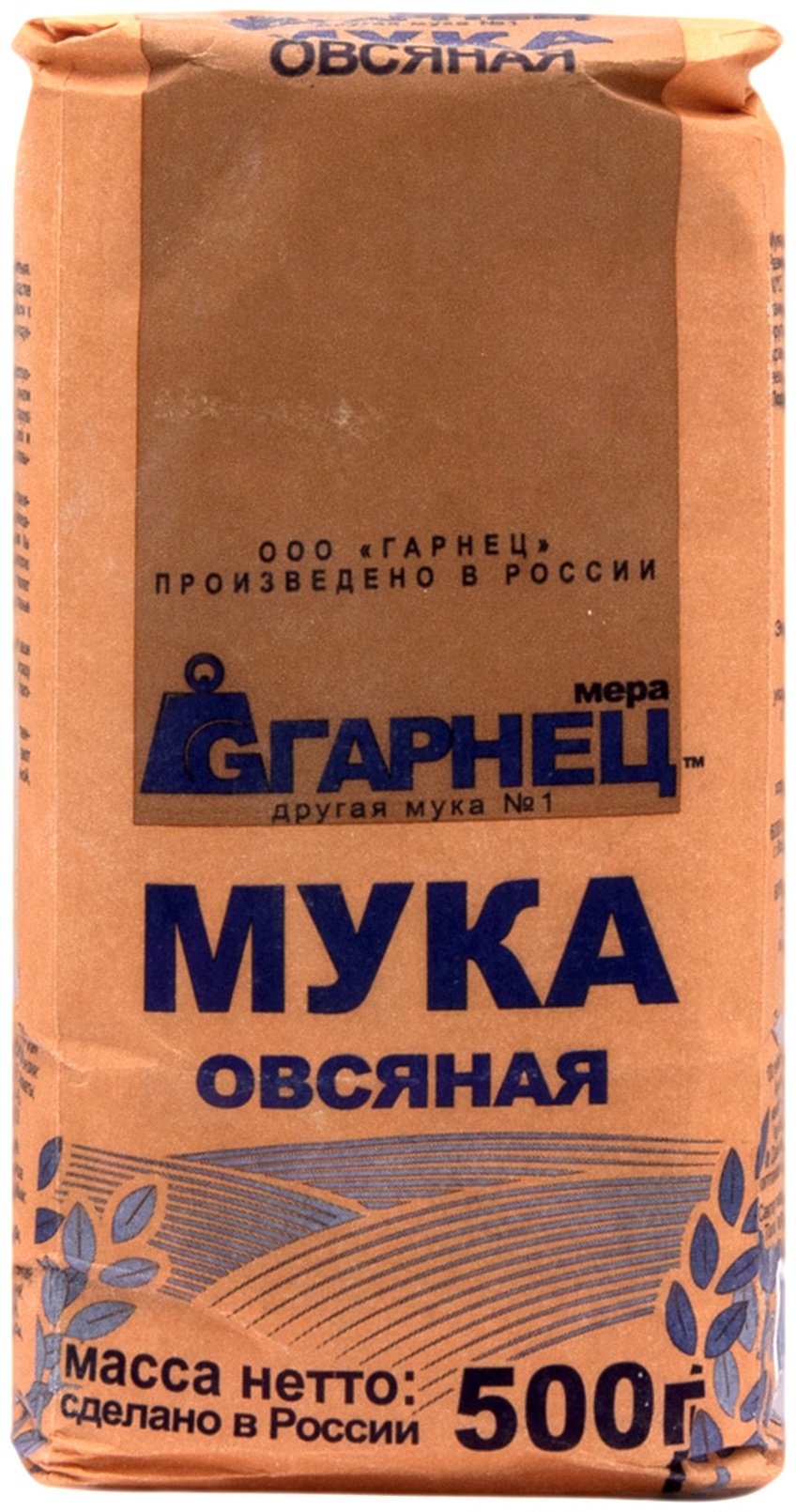 Купить Мука Гарнец Овсяная 500 г в Алматы – Магазин на Kaspi.kz