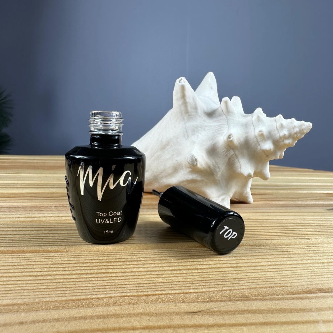 Mia верхнее покрытие Top Coat Clear глянцевое 15 мл