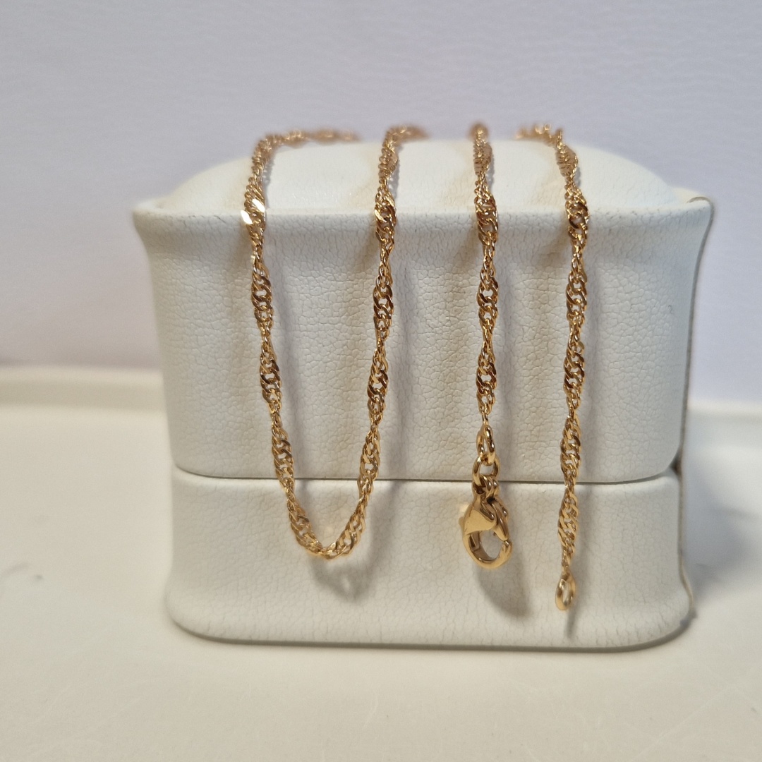Цепь Xuping Jewelry длина 50 см медицинское золото без вставок