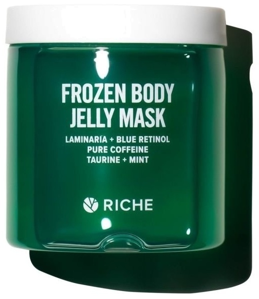 RICHE Frozen Body Jelly Mask Laminaria + Blue Retinol Pure Coffeine Taurine + Mint обертывание 315 мл