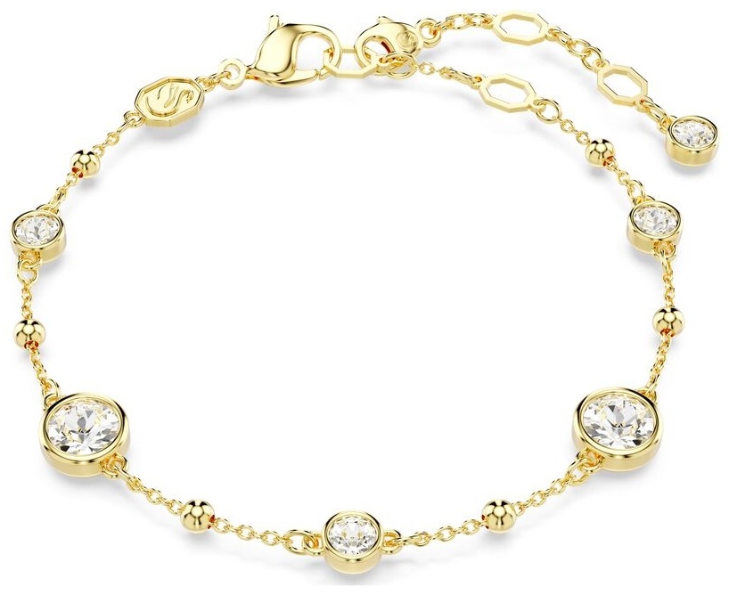 Swarovski длина 19.5 см ювелирный сплав, кристаллы Swarovski
