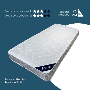 Матрас 1FAMILY MyHome Profi, 180x195x26 см