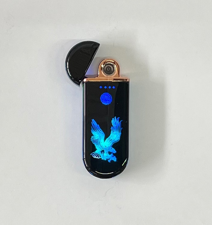 Lighter электронная зажигалка 914737, металлический сплав, ABS пластик