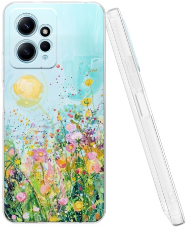 Чехол Mcover для Xiaomi Redmi Note 12 рисунок