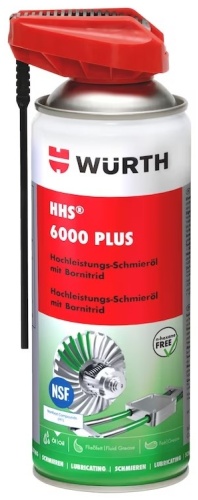 Смазка синтетическая WURTH HHS 6000 PLUS NSF 0.4 л