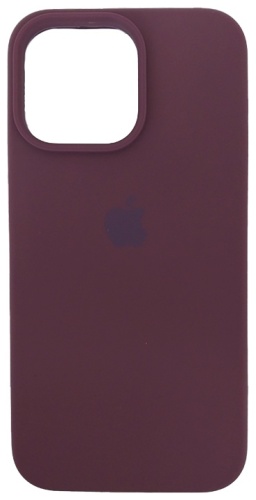Чехол для Apple iPhone 14 Pro Max бордовый