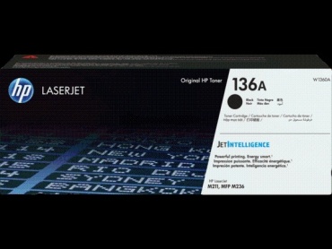 HP 136A W1360A черный