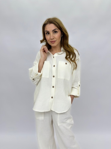 Костюм повседневный Sens Fashion белый