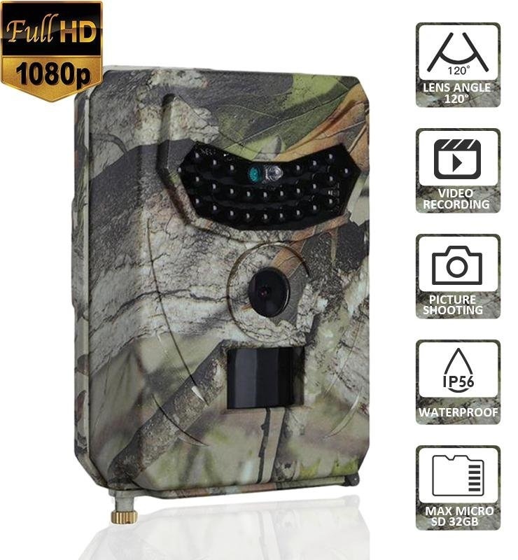 Фотоловушка Sunqar PR-100 с ночной съемкой