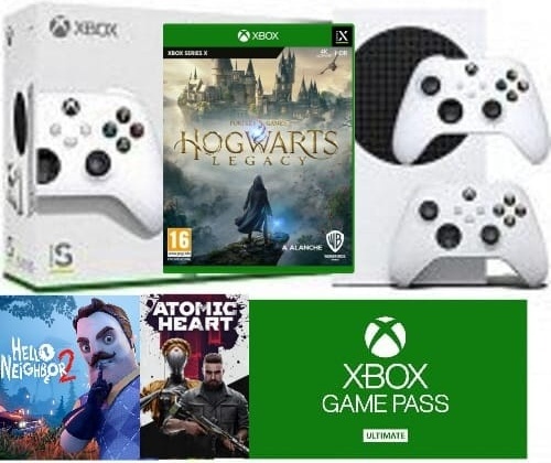Купить Игровая приставка Xbox Series S + Hogwarts Legacy + Hello ...