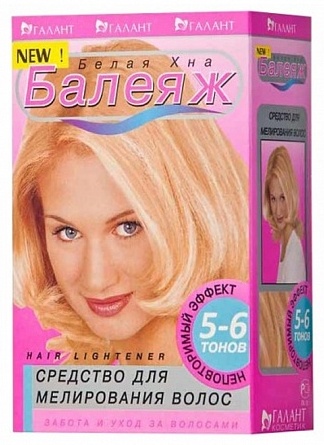 Galant Cosmetic Белая хна балеяж хна 60 мл