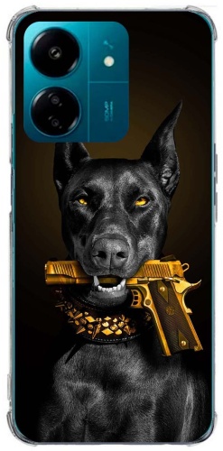 Чехол Qeeca для Xiaomi Redmi 13C рисунок