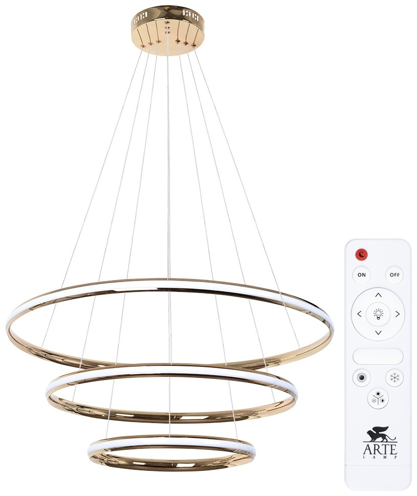 Люстра подвесная Arte Lamp LED, кол-во ламп: 1 шт