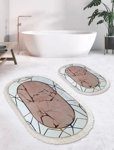 Elit Home комплект ковриков 730572 100x60 см, микрофибра