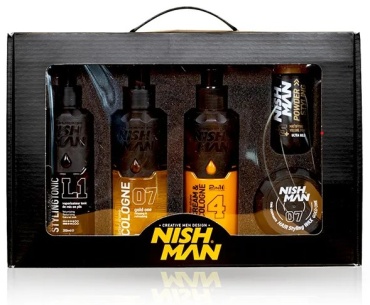 NISHMAN Gold One набор по уходу за волосами для мужчин