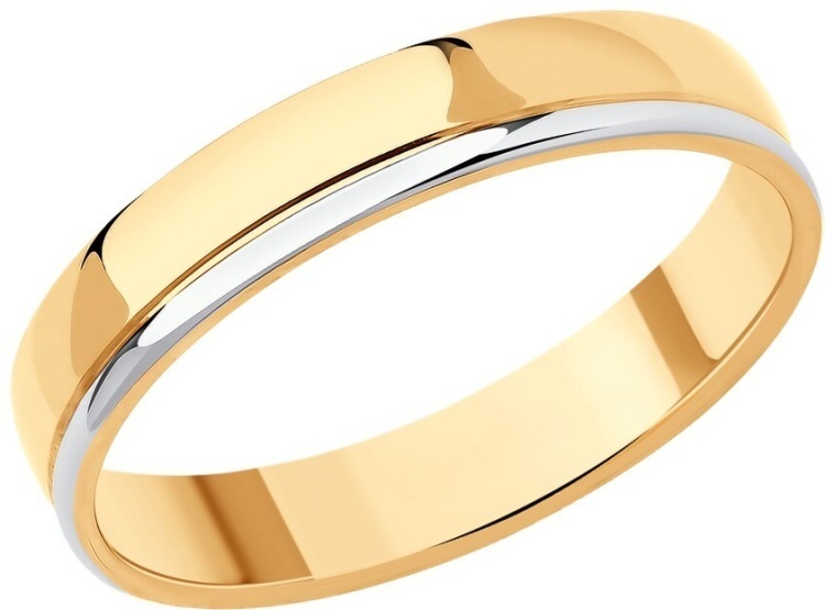 LUXOR JEWELRY LUXOR 110232_22,5_2,87 размер 22.5 вес 2.87 г золото, без вставок
