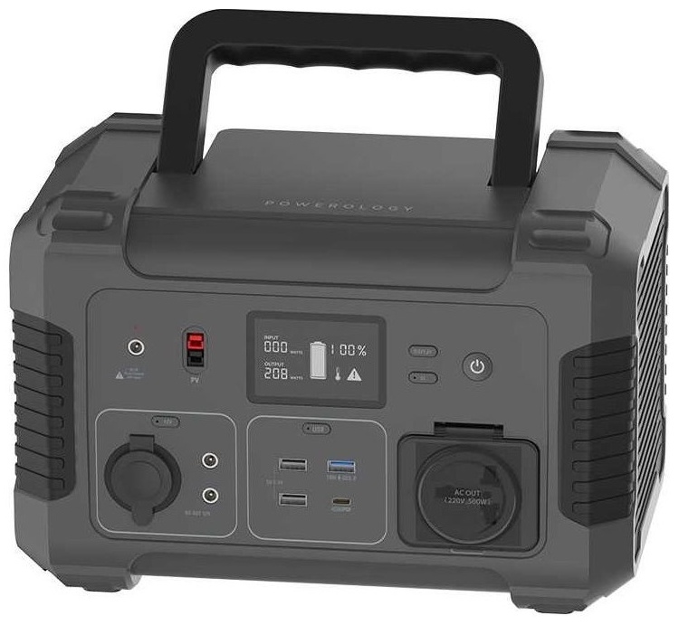 Купить Внешний аккумулятор Powerology Power Generator 500W Pure Sine Wave Output 140400 мАч