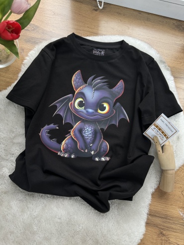 Футболка TMH_TREND.KZ черный