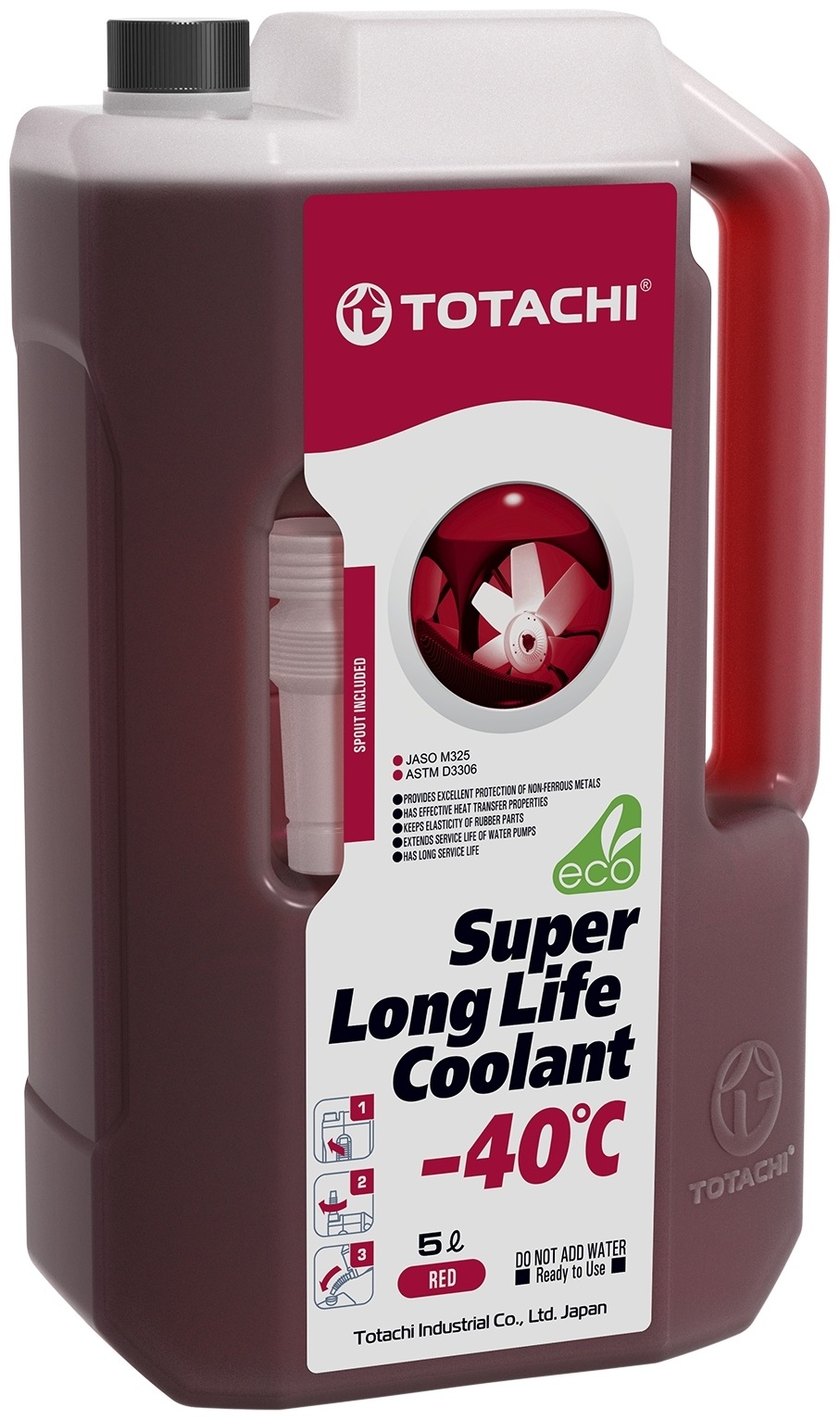 Купить Антифриз Totachi Super Long Life Coolant красный (розовый) 5 л в ...