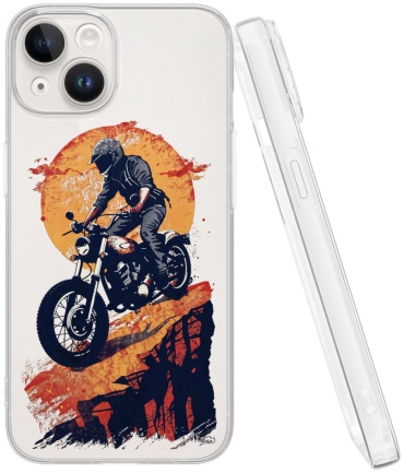 Чехол Mcover для Apple iPhone 14 рисунок