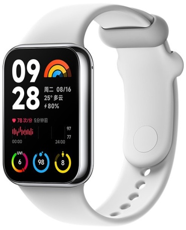 Ремешок MindStore для Xiaomi Band 9 Pro, Band 8 Pro белый