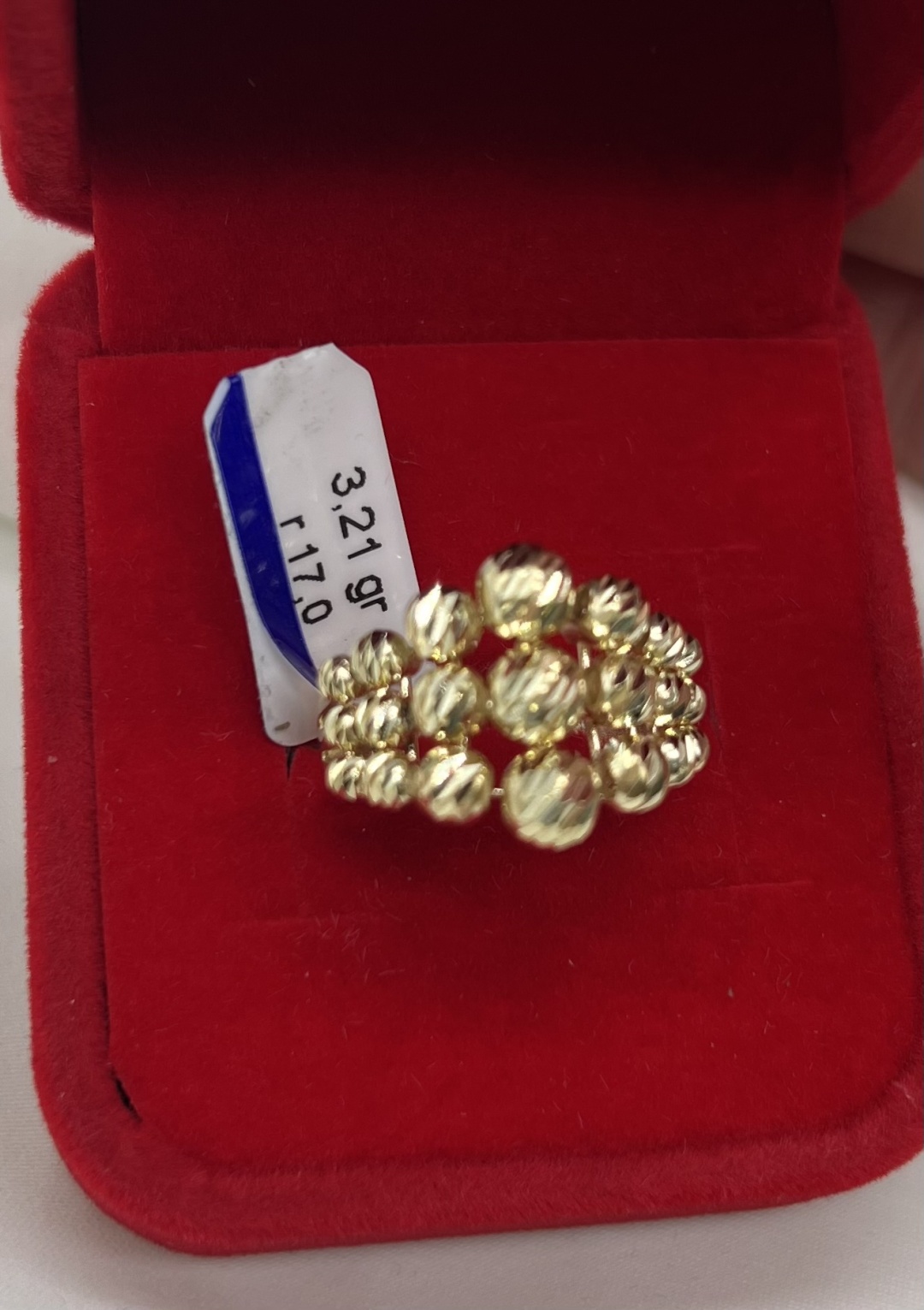 Italy Gold IT0066633433 размер 17 вес 3.21 г золото, фианит