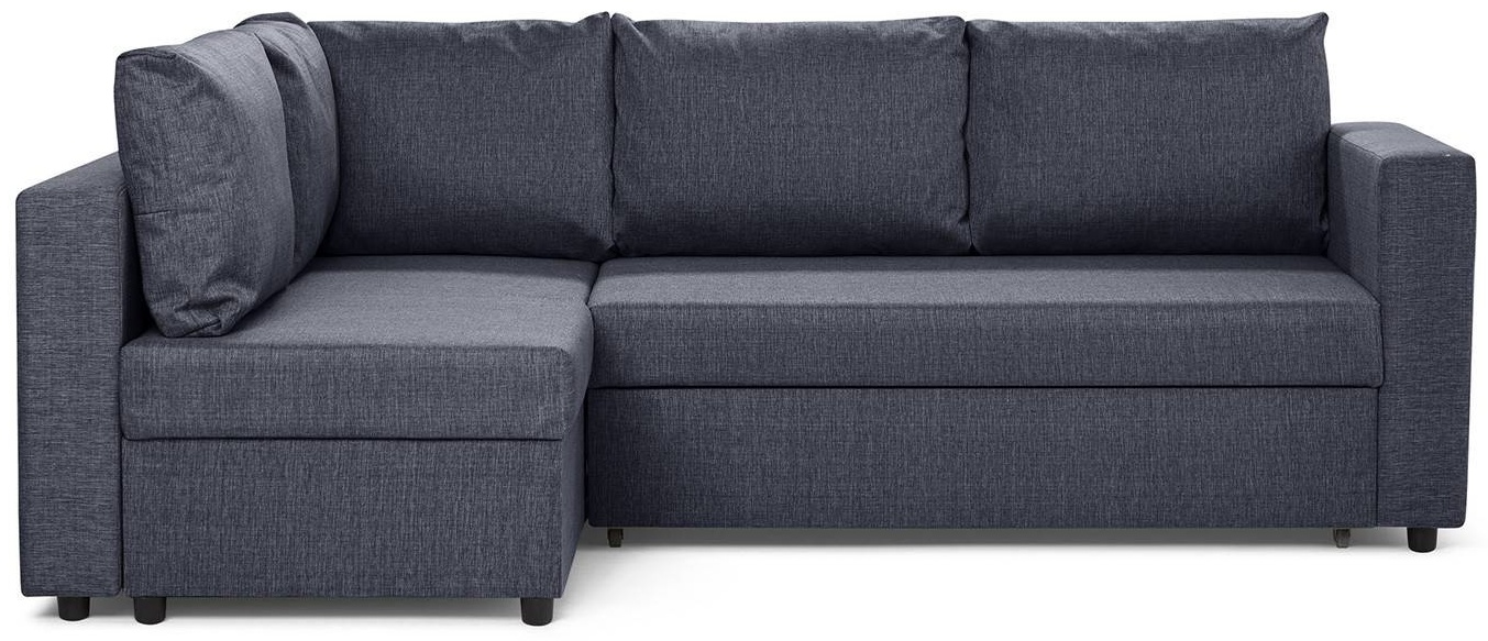 Купить HOFF Мансберг 002.2 диван, обивка рогожка, 90x235x155, синий в ...