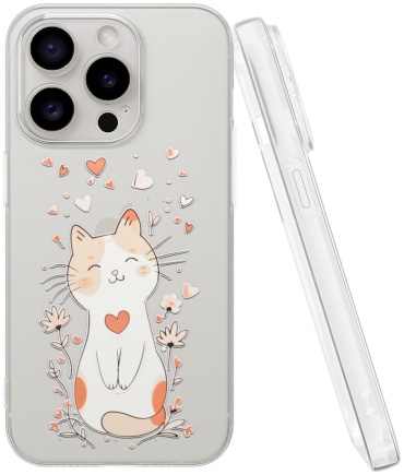 Чехол Mcover для Apple iPhone 15 Pro рисунок