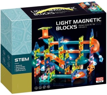 Конструктор Magnetic Blocks Light Magnetic Blocks NO.2302, деталей 110 шт