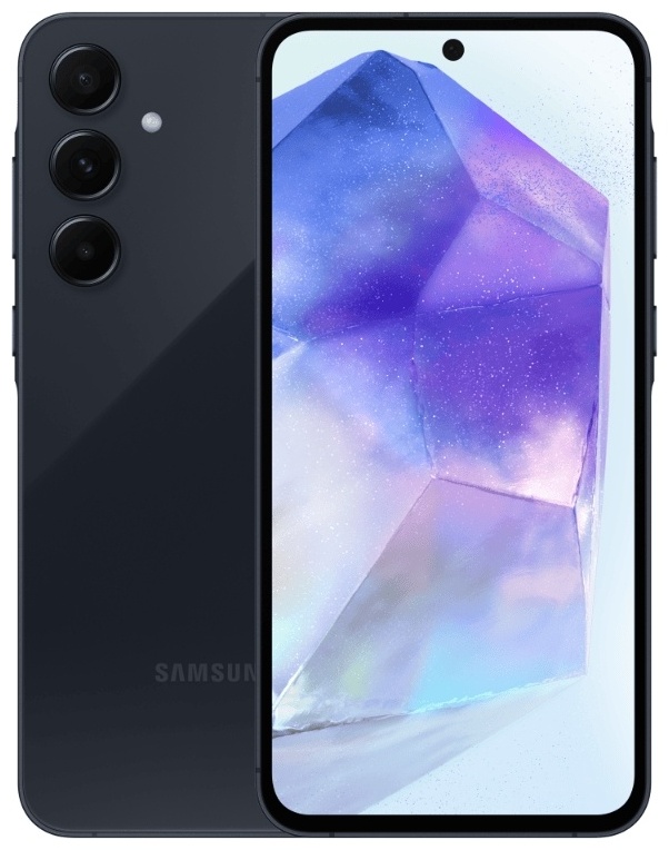 Смартфон Samsung Galaxy A55 5G 8 ГБ/128 ГБ темно-синий