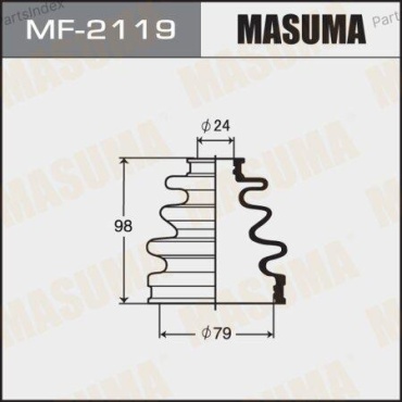 MASUMA Пыльник ШРУСа MF2119