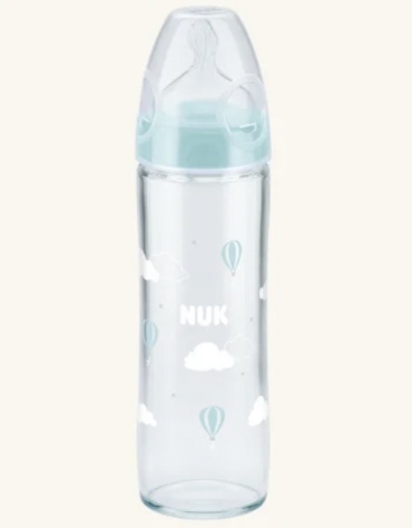 Бутылка стеклянная NUK 10002660, прозрачный