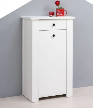 Комод Ergeror, 56x35.40x95.3 см, белый