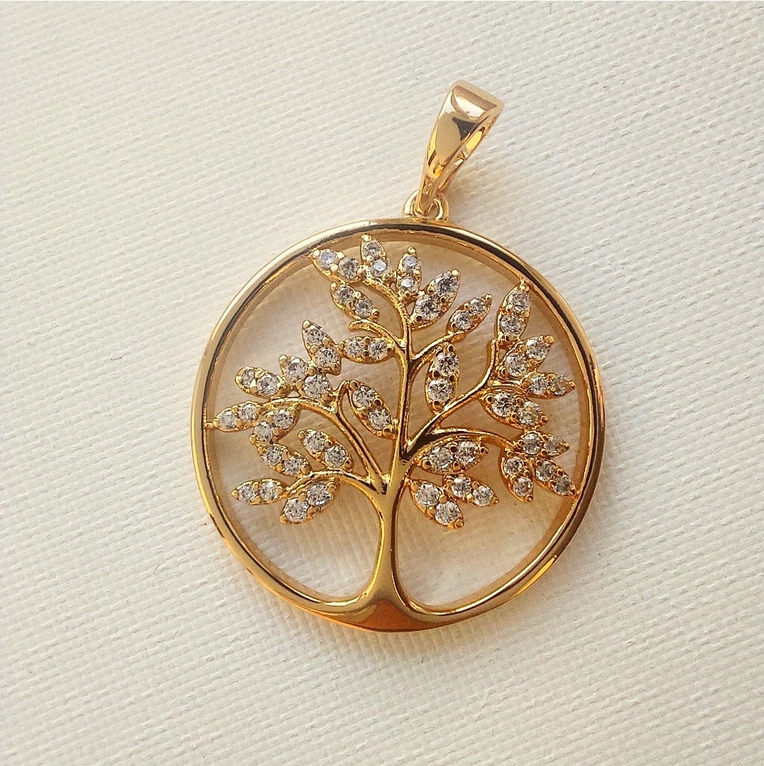Подвеска Xuping Jewelry N сплав покрытый золотом 14К, медицинская сталь, фианит