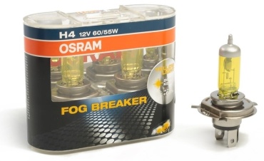 Автолампа Osram 62193FBR-HCB галогенная, 2 шт