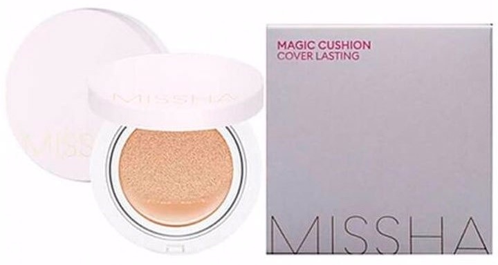 Пудра MISSHA Magic Cushion Cover Lasting кушон кремовая №21 бежевый