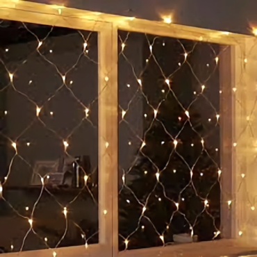 Сетка LED LIGHTS цвет свечения желтый 1.5 м