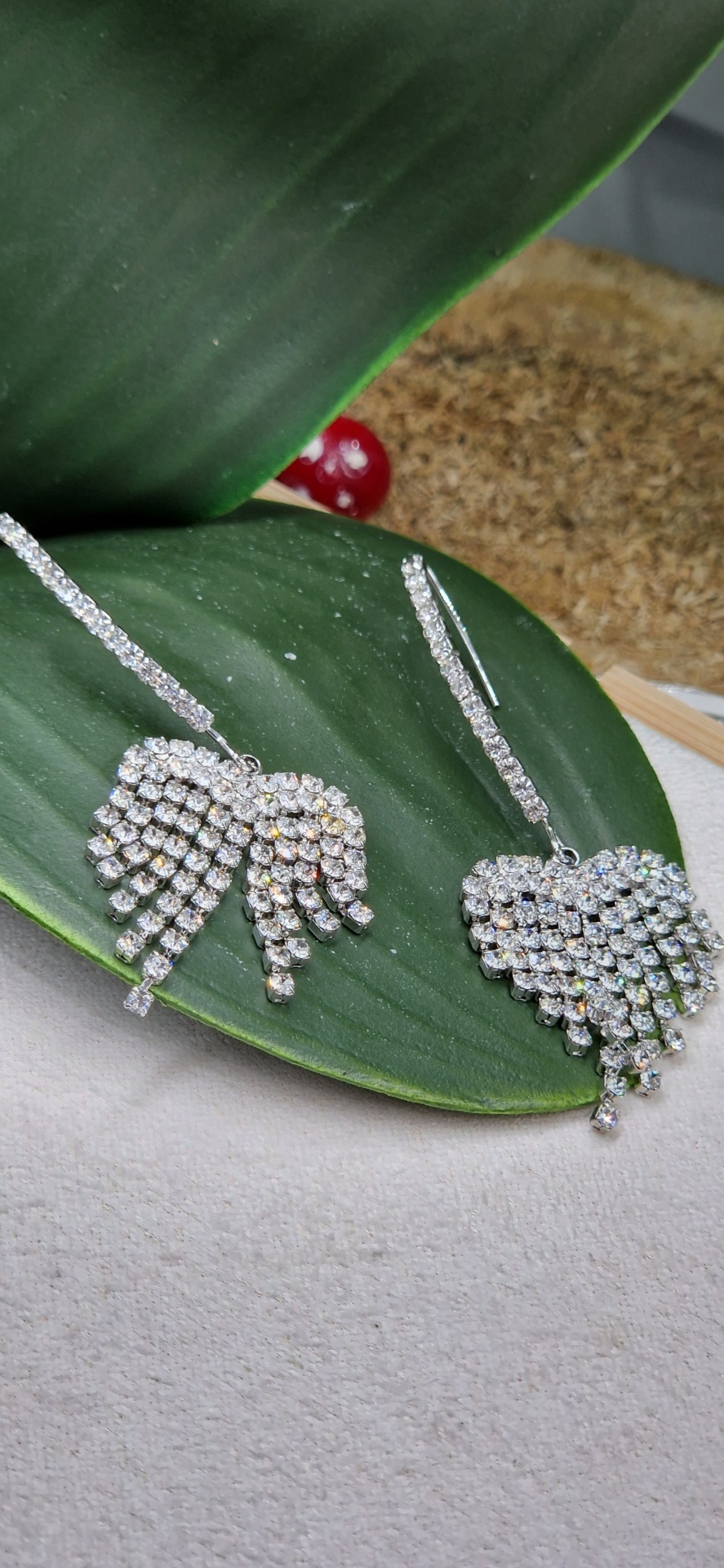 Серьги KOREAN SILVER медь, цирконий