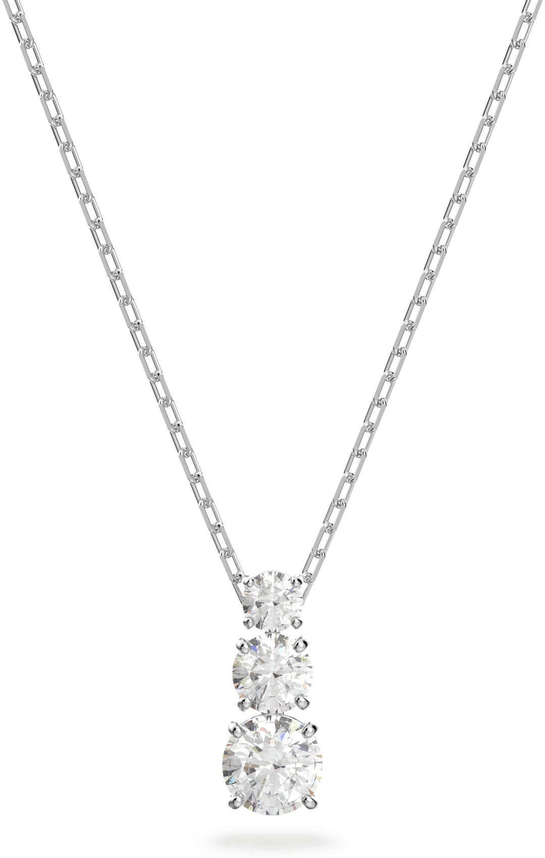 Swarovski Global Collection длина 38 см ювелирный сплав, кристаллы Swarovski, цирконий