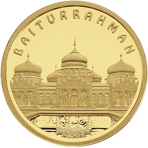Монета 604260 вес 3.11 г золото, без вставок