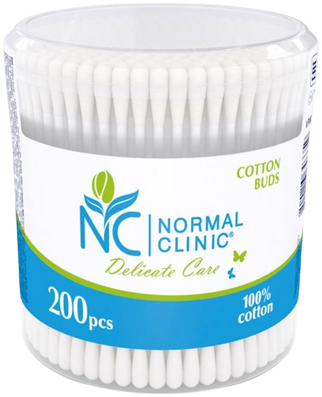 Normal clinic ватные палочки Delicate care 200 шт