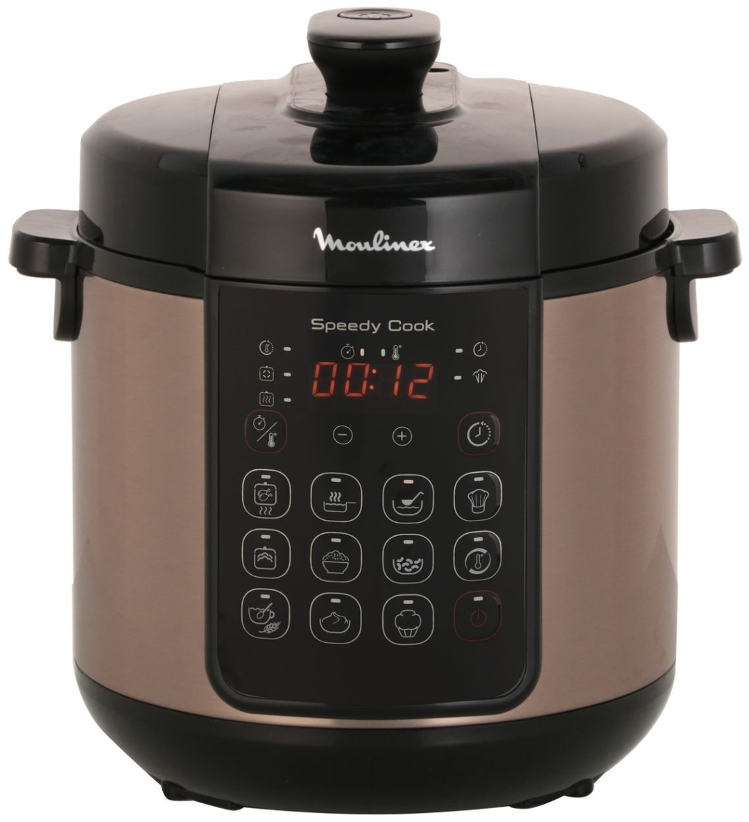 Купить Мультиварка Moulinex CE222B32 коричневый, черный в кредит в ...