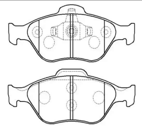 Колодки HSB передние HP5146