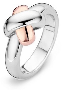 Tirisi TM1078(2P) размер 16 вес 0.49 г серебро, золото, без вставок