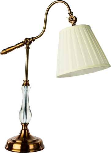 Настольная лампа Arte Lamp A1509LT-1PB E27, 60 Вт, металл, ткань