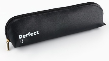 Пенал ArtFox STUDY Perfect, застежка молния, черный